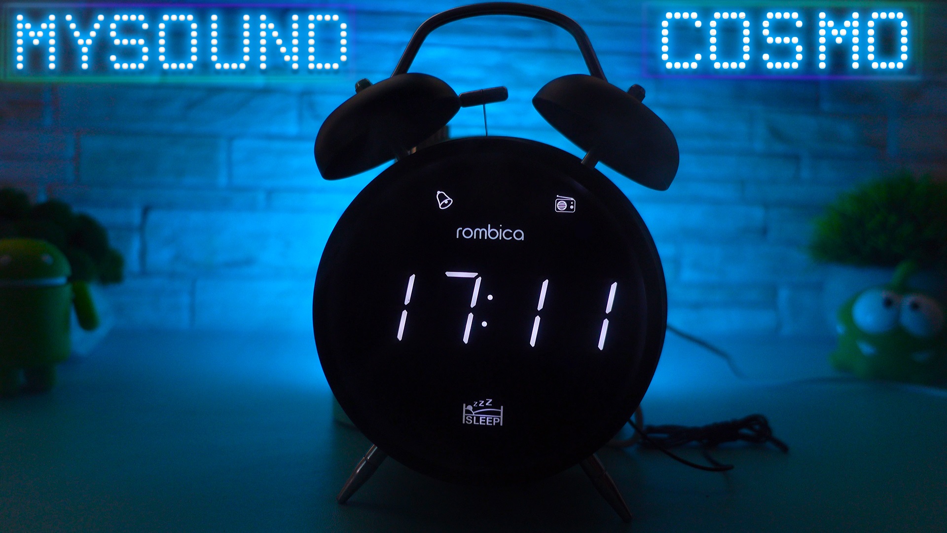 Ретро Будильник из Будущего! Rombica Mysound Cosmo Радио-Часы с Беспроводной Акустикой ! смотреть онлайн