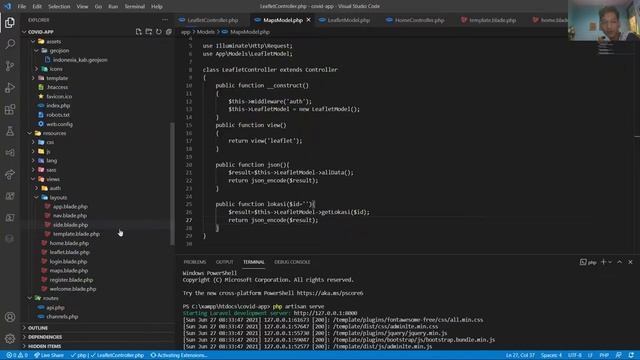 Business Georgraphy - leaflet laravel 8 смотреть онлайн