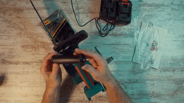 Аккумуляторная  цепная пила, с бесщеточным двигателем Кrotof CCS-03.