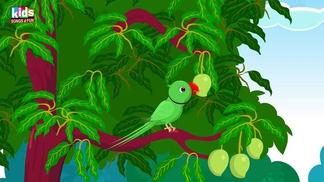 Parrot Song | Aavo Popatbhai | #kids #parot #cartoon #cartoonvideo #gujarati