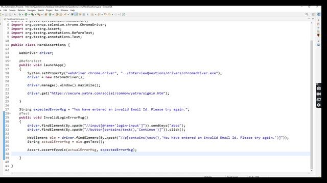#TestNG - 2 | How to use Hard and Soft Assertion in Selenium | NATASA Tech смотреть онлайн