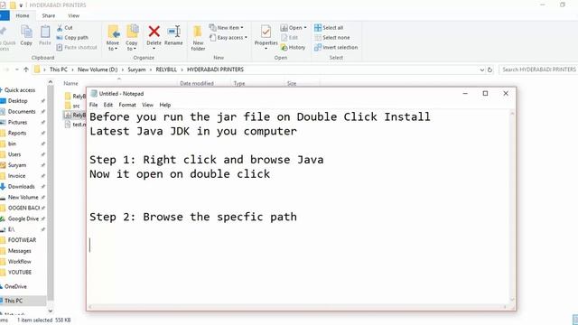 How To Run .jar File by Double Click on Windows 7 64, 32 - Intact Abode смотреть онлайн