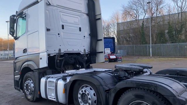 MERCEDES ACTROS 2545 *EURO 6* BIG SPACE 6X2 TRACTOR UNIT 2018 - DG18 JNL смотреть онлайн