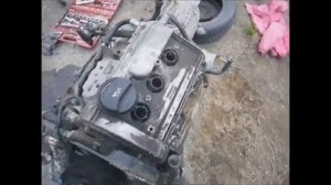 Разборка двигателя Ауди А6 2,4 литра