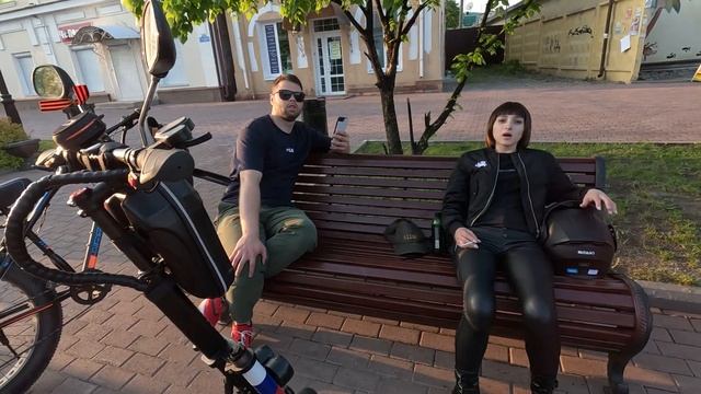 ЛЕТНИЕ ПОКАТУШКИ НА ЭЛЕКТРОСАМОКАТЕ Ultron t11 plus ОТ ПЕРВОГО ЛИЦА Уссурийск смотреть онлайн