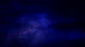 Thunderstorm And Lightning Strikes Intense Fast Moving Background Video
