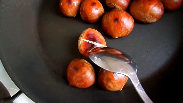 Как приготовить съедобные каштаны и дегустация!!! смотреть онлайн