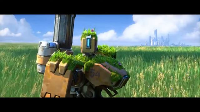Overwatch- Bastion tribute (Skillet- I want to live) смотреть онлайн