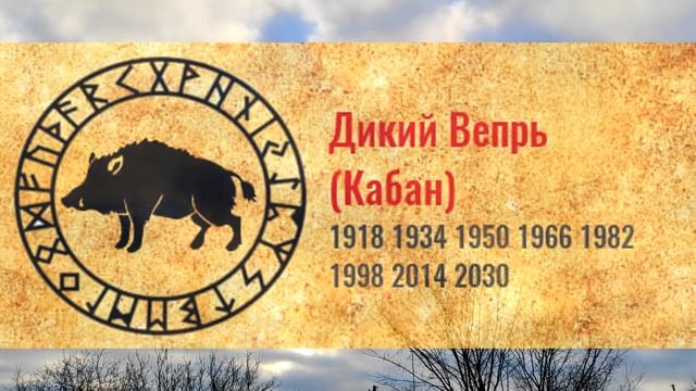 Славянский Тотемный гороскоп по годам. Узнай свое тотемное животное! смотреть онлайн
