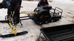 Лыжный модуль Fishride | Сборка