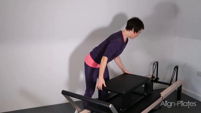 How to use Frame Sitting Box on Pilates Reformer смотреть онлайн