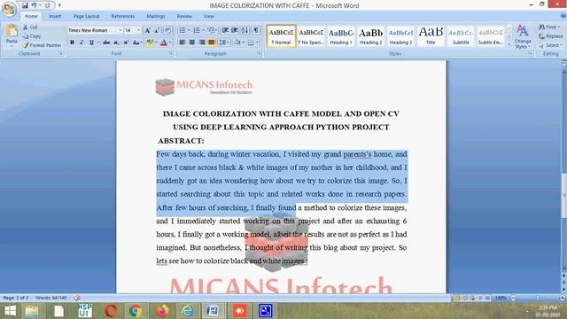 Image Colorization With Caffe Model And Open Cv Using Deep Learning - PYTHON IEEE PROJECTS 2020 смотреть онлайн