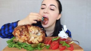 НЕ ЛЮБИМАЯ РАБОТА / КУРИЦА ГРИЛЬ MUKBANG Ayka Emilly
