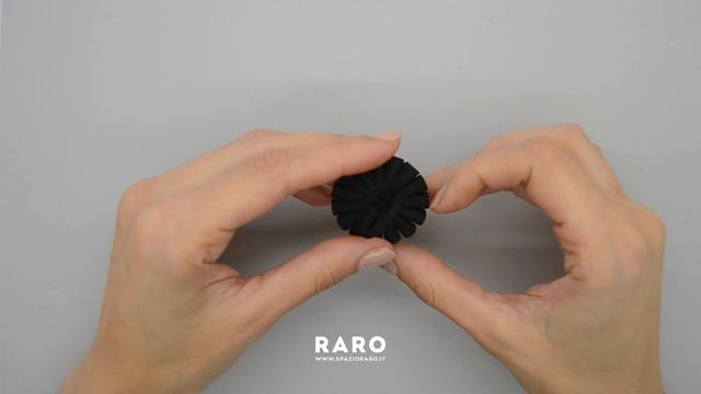 POMPON Black Ring by Rossella Granata • RARO Jewelry смотреть онлайн