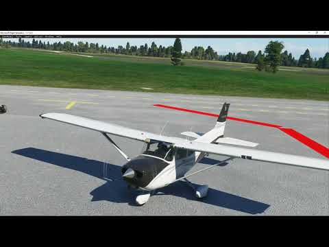 MSFS 2020 // Первый взгляд. UWKB (от а/п Бугульмы до Альметьевска и обратно).