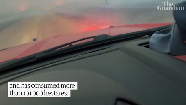 Multiple wildfires engulf parts of northern Texas смотреть онлайн