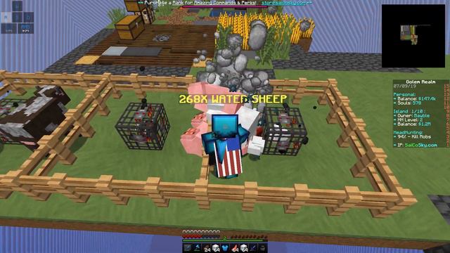 THIS IS THE *EASIEST* WAY TO GRIND HEADHUNTING! | Minecraft Skyblock | SaicoSky | Golem Realm [2] смотреть онлайн