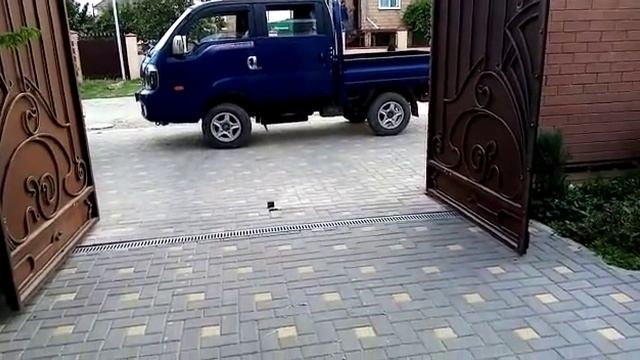 Автоматизация распашных ворот Nice hy7005 (umdom123.ru) смотреть онлайн