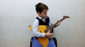 В лесу родилась ёлочка игра на балалайке, Кожин Григорий Юрьевич БДМШ им. Г.В. Свиридова. г. Бердск