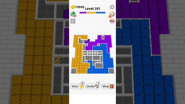 # Block vs Block Gameplay Walkthrough # Level 351 # Short смотреть онлайн