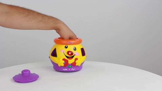 Музыкальный сортер Волшебный горшочек Fisher Price Смейся и Учись