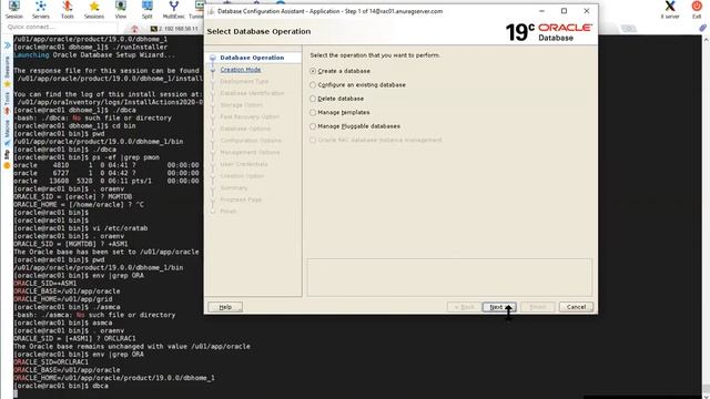 Oracle Database 19c RAC Binary Installation and 2 Node RAC Database Creation [RAC Class No -4] смотреть онлайн