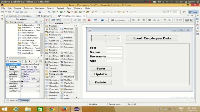 Java Eclipse GUI Tutorial 14 # How to link jcombobox with Sqlite database in Java смотреть онлайн