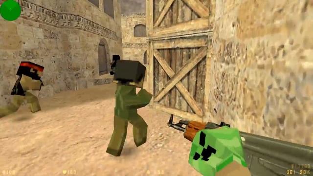 CS 1.6: Minecraft - СТРАННЫЕ СБОРКИ COUNTER-STRIKE - ВЫПУСК #1