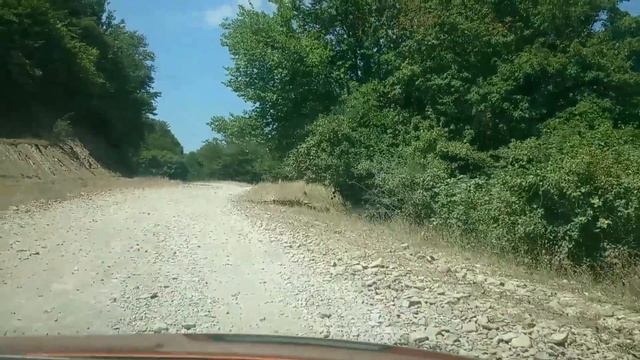 Горная автодорога от Ахмета до Ананури смотреть онлайн