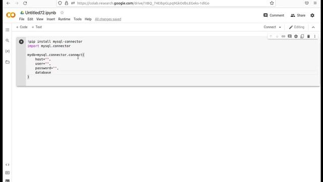 Connect Remote MySql from Google Colab Using Python смотреть онлайн