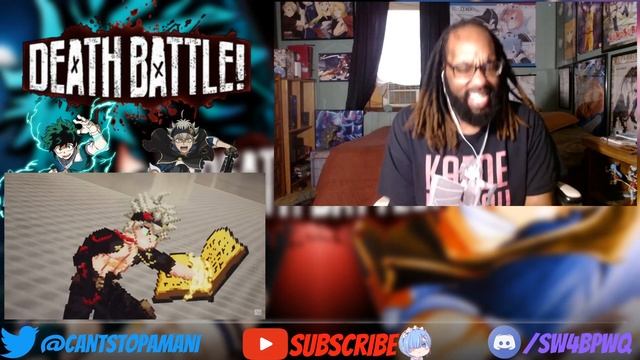 JUST BUILT DIFFERNT! DEATH BATTLE Deku vs Asta Reaction смотреть онлайн