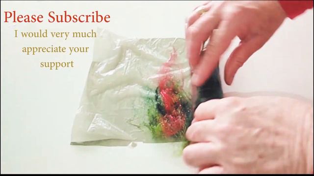 HOW TO MAKE A WET FELTED ROSE PART 1: LAYOUT смотреть онлайн
