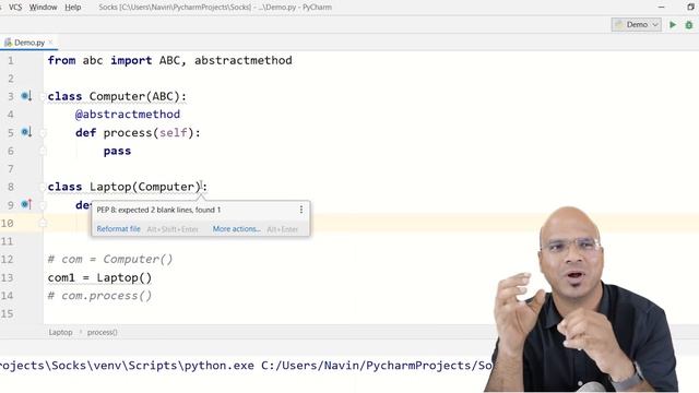 Abstract Class and Abstract Method in Python смотреть онлайн