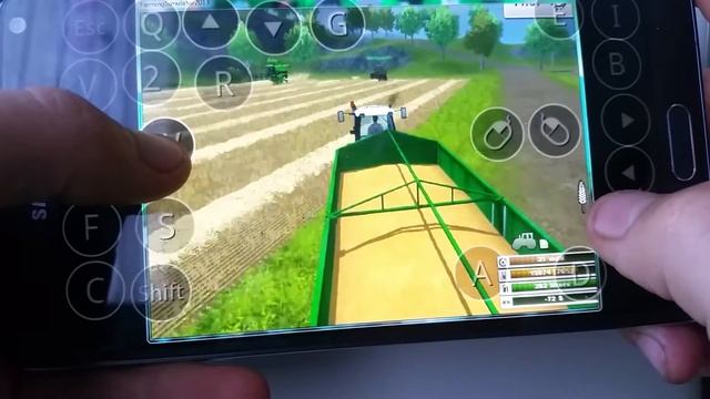 Farming simulator 2013 multiplayer on android(samsung galaxy note4)part1 смотреть онлайн