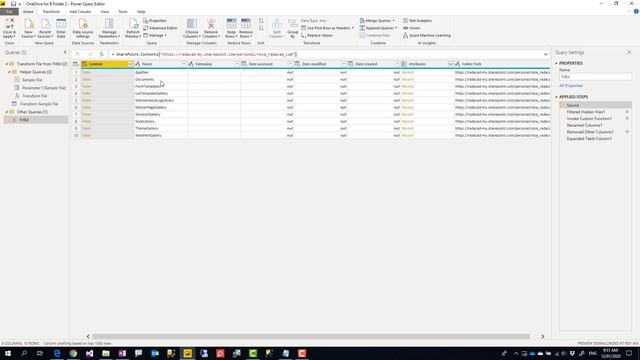 Power BI Get Data from Multiple Files in a Folder on OneDrive for Business, No Gateway Needed смотреть онлайн