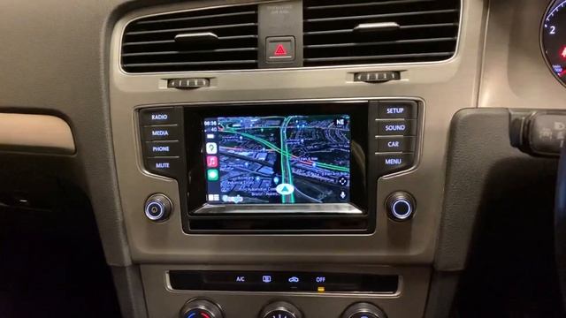 Vw Golf Mk7 Fitted With Apple CarPlay @ Android Auto Via Vw RNS
