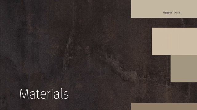 EGGER Decor Combinations - Materials смотреть онлайн