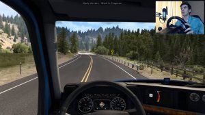 ВАЙОМИНГ. ЙЕЛЛОУСТОУН И БАШНЯ ДЬЯВОЛА - American Truck Simulator: Wyoming DLC (1.41.700.71s) [#26]