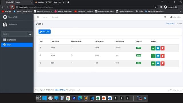 PHP Lorem Framework - Part 9 (DataTables and Navigation Menu Restriction) смотреть онлайн