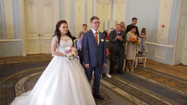 Регистрация во Дворце Бракосочетания № 2 смотреть онлайн
