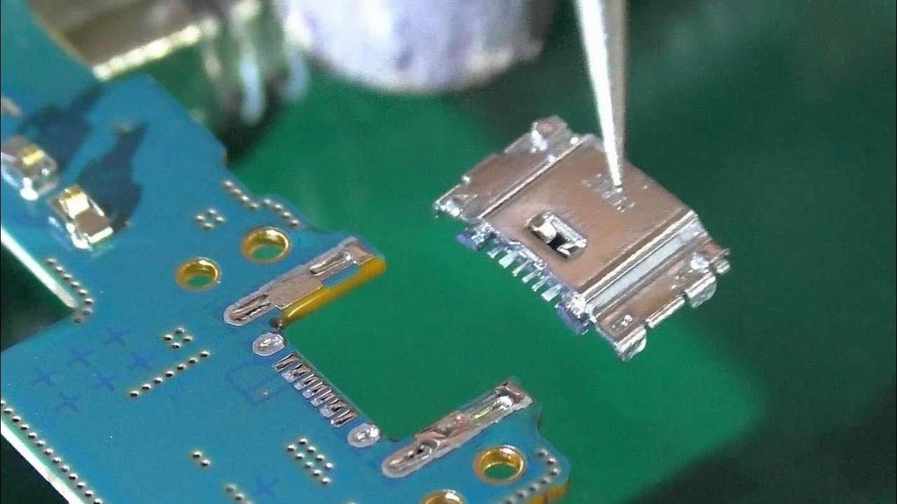 Повреждён разъём питания / Замена разъёма. Планшет Samsung Galaxy Tab А SM-T355 смотреть онлайн