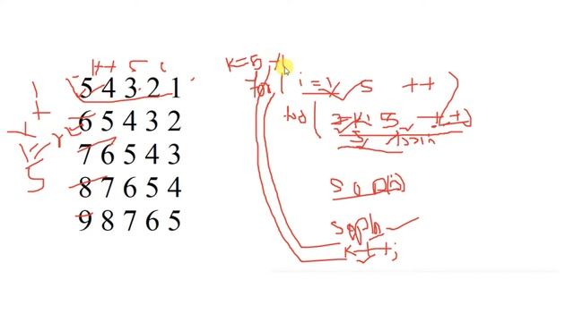 Pattern- 16|| number pattern print in java || code with Ved|| number pattern Print program in Hindi смотреть онлайн