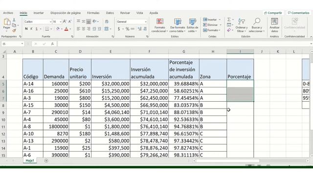 ANALISIS ABC DE INVENTARIOS + DIAGRAMA DE PARETO | EXCEL смотреть онлайн