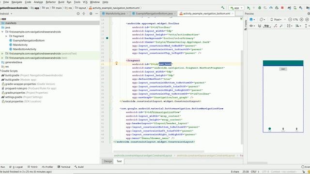 Bottom Navigation Android Jetpack in Android Studio Hindi #33 смотреть онлайн