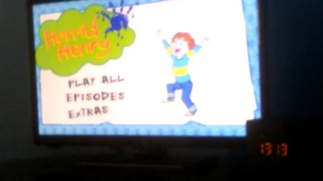 Horrid Henry's Horrid Revenge And Other Adventures DVD Menu Walkthrough
