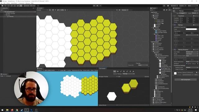 Unity Tilemaps - Hex, rectangle, isometric + rule tiles смотреть онлайн