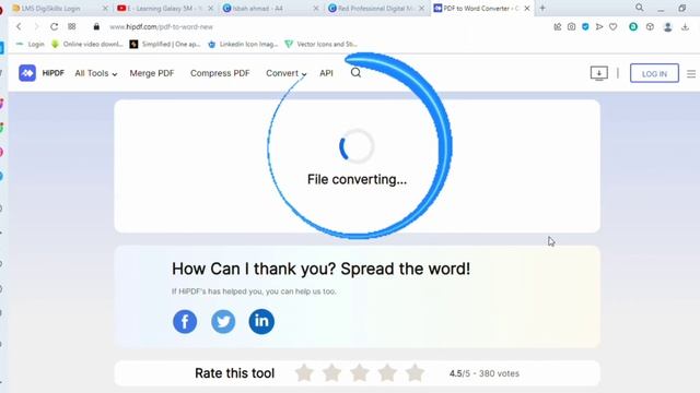 PDF to Word Conversion Online смотреть онлайн