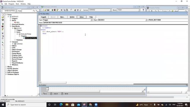 How to make use of Alerts in Oracle Forms смотреть онлайн