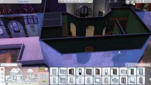 ? Ember Academy ?| SIMS 4 REALM OF MAGIC | Magical School Speed Build смотреть онлайн