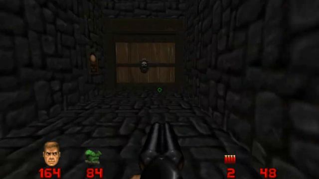 Brutal Doom + Doomtown Wad Gameplay. смотреть онлайн